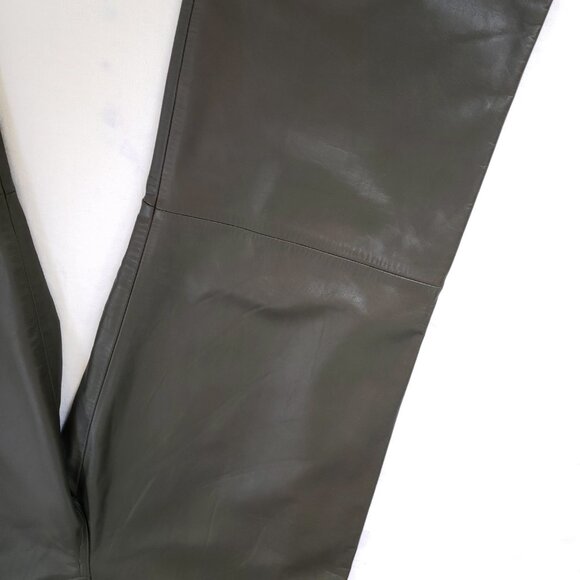 Vintage New W/ Tags NINE WEST Leather Size L/ 12 black - Picture 7 of 11